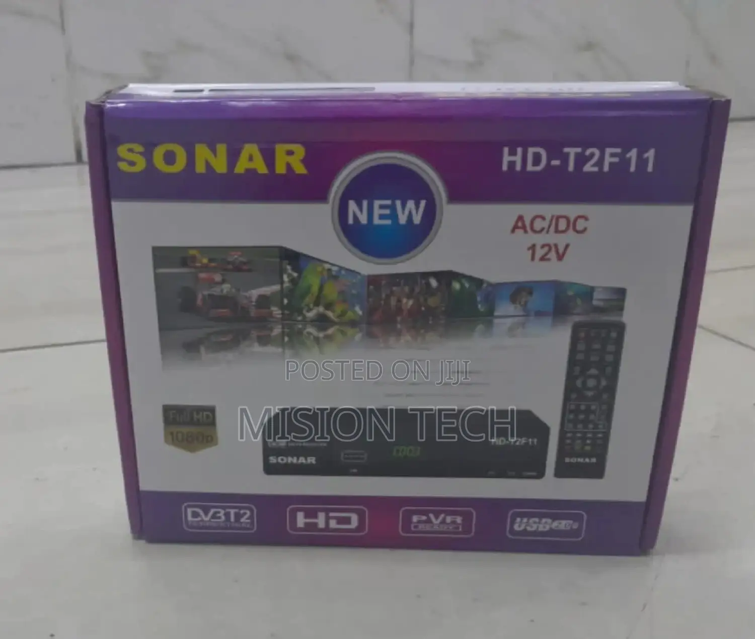 Sonar Full Hd 1080p Free to Air Decoder