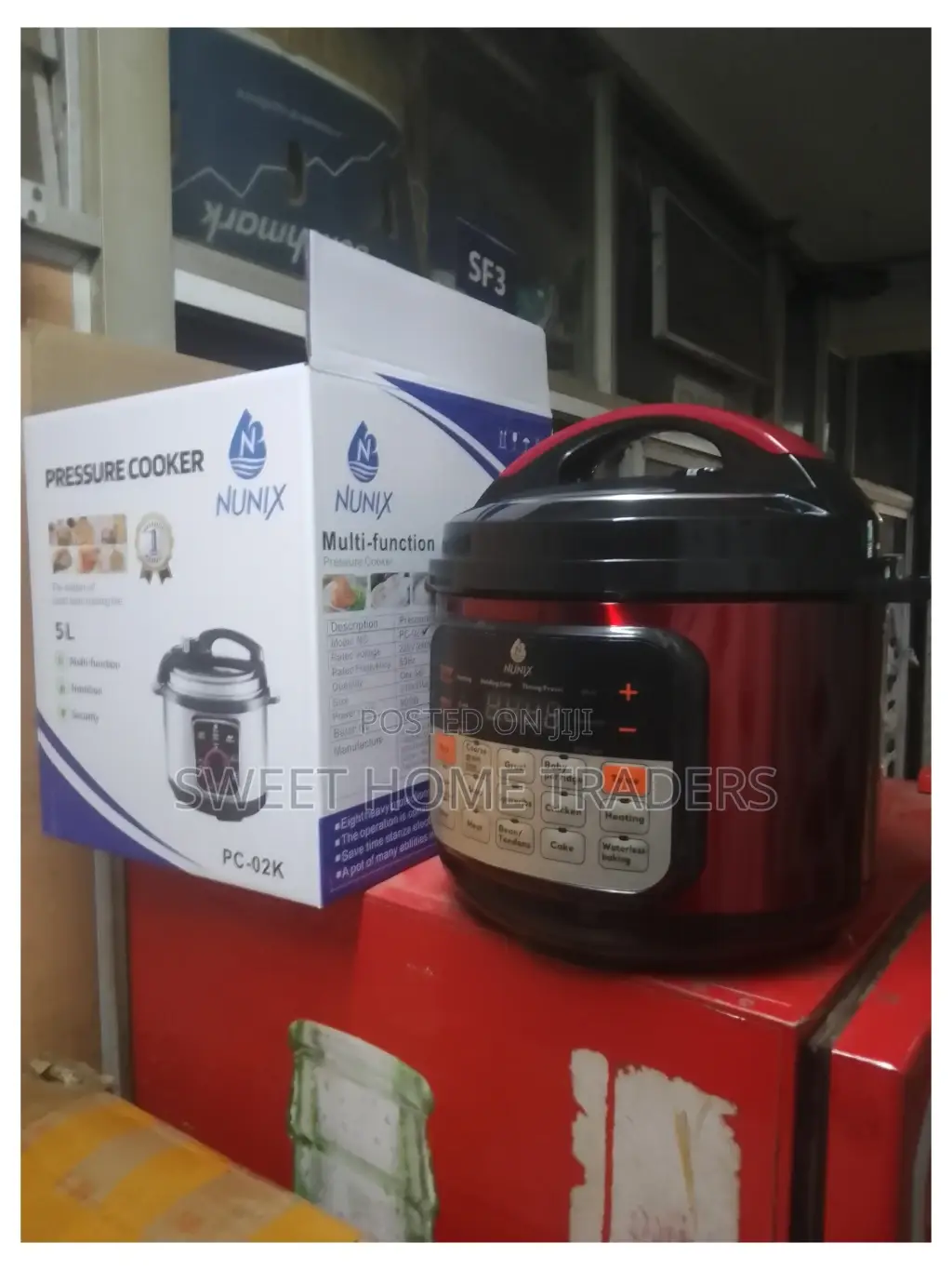 PC 02 Electric Pressure Cooker Nutrition