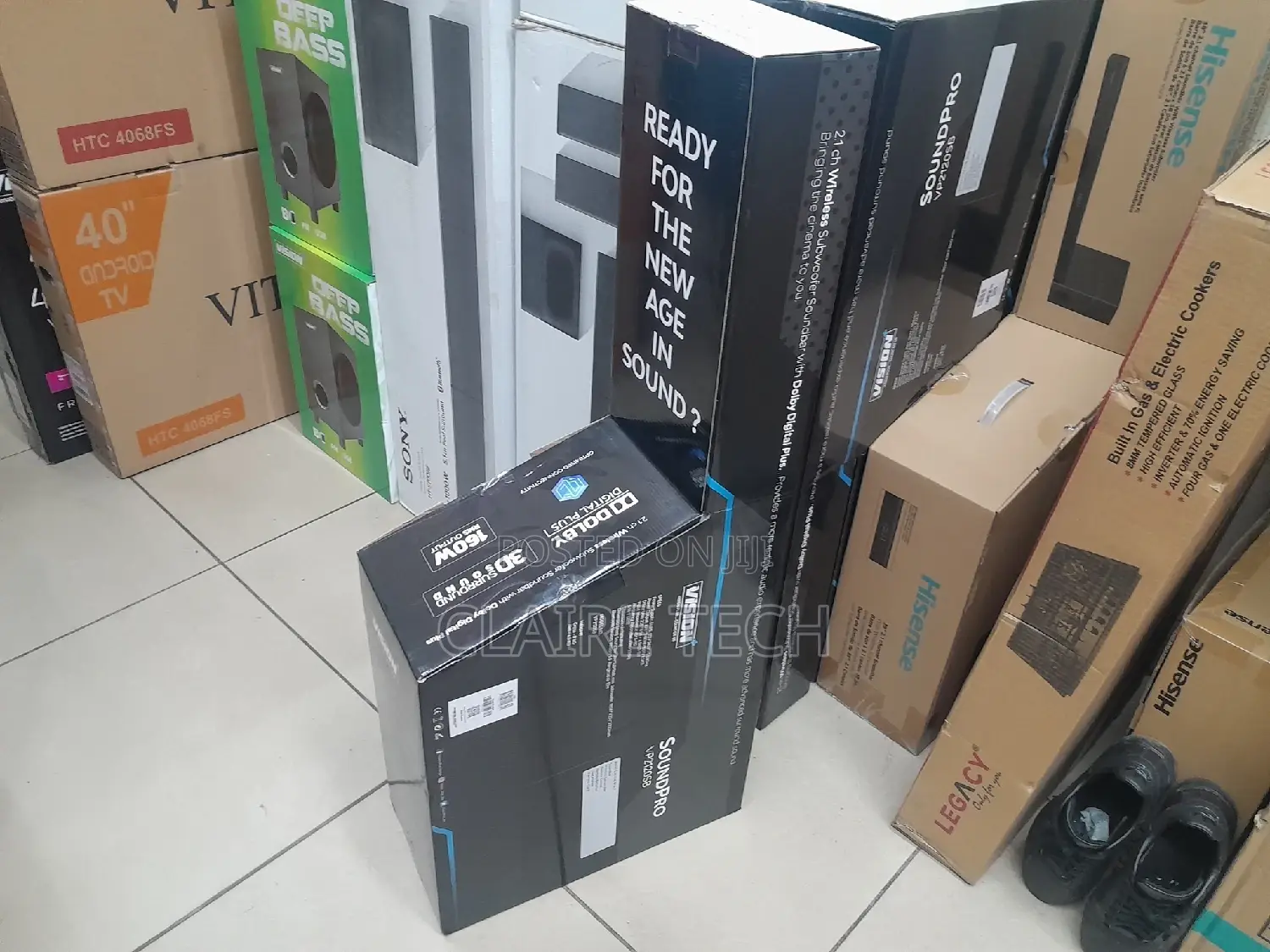 Vision Sound Bar, 2.1ch, Bluetooth, Dolby Audio Vp-2120sb
