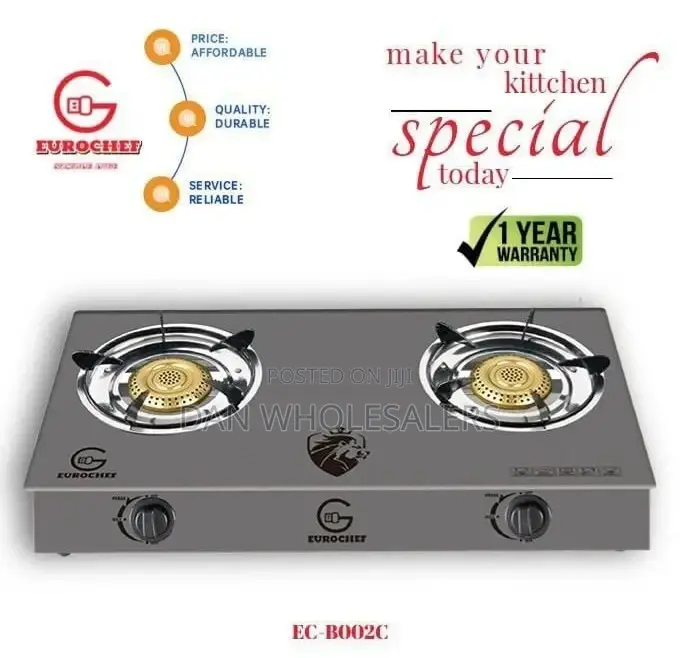 2 Burner Eurochef Table Top