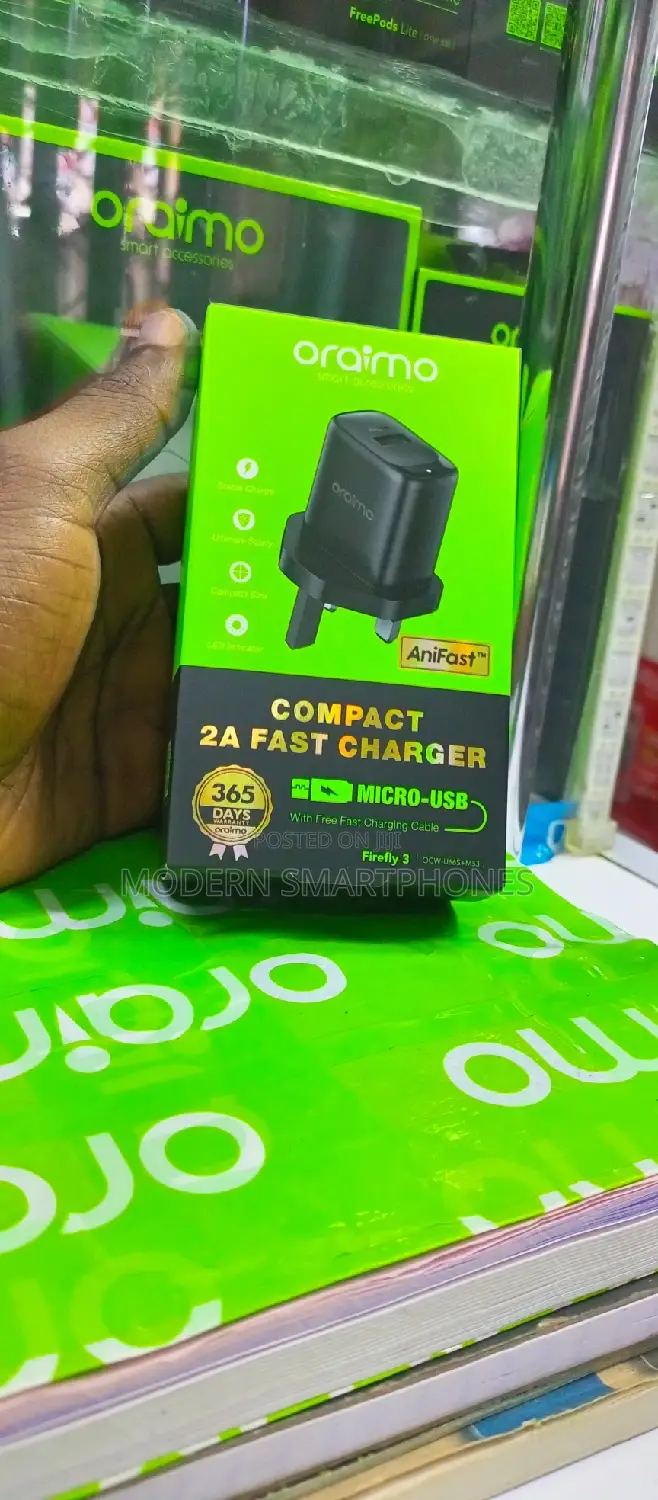 Oraimo Firefly 3 10W Wall Charger Kit