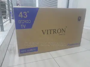 43 Inch Vitron Smart Android Tv Frameless With Bluetooth