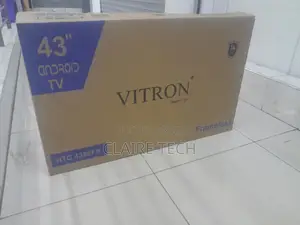 43 Inch Vitron Smart Android Tv Frameless With Bluetooth