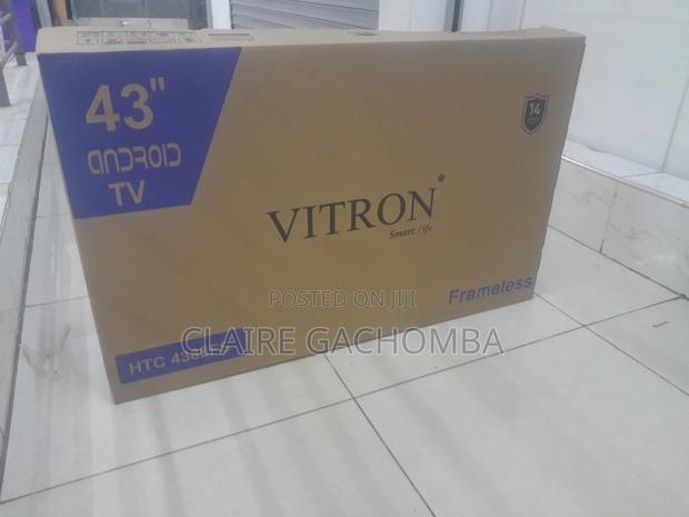 43 Inch Vitron Smart Android Tv Frameless With Bluetooth - thumbnail 2