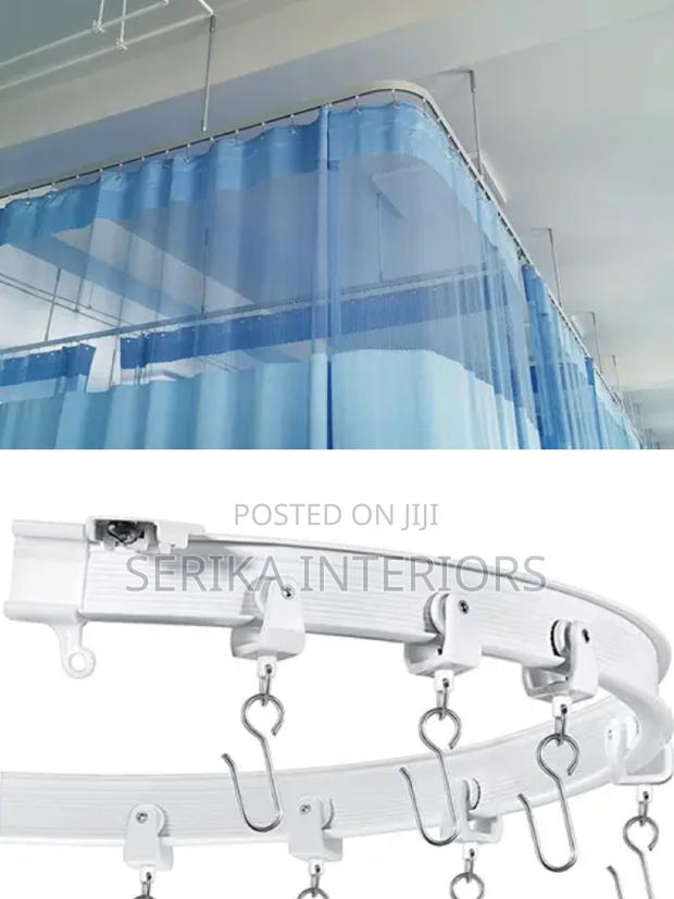 Hospital Curtain Rails Curtain Rails Bendable Metal Rail - main view