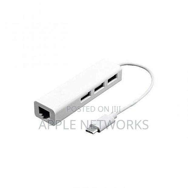 Type C to Ethernet Hub