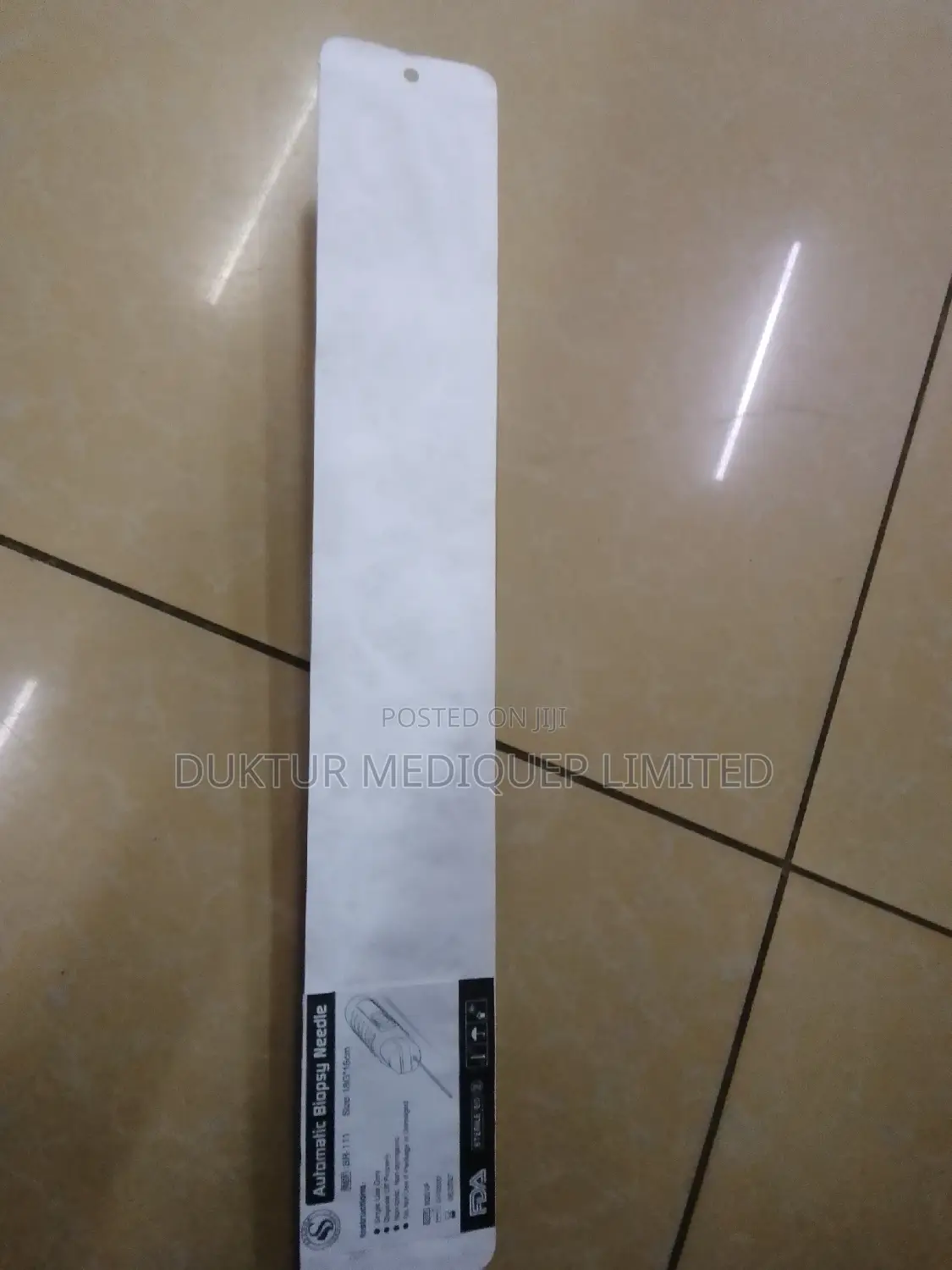 Automatic Biopsy Needle Sizes: G16, G18, G20