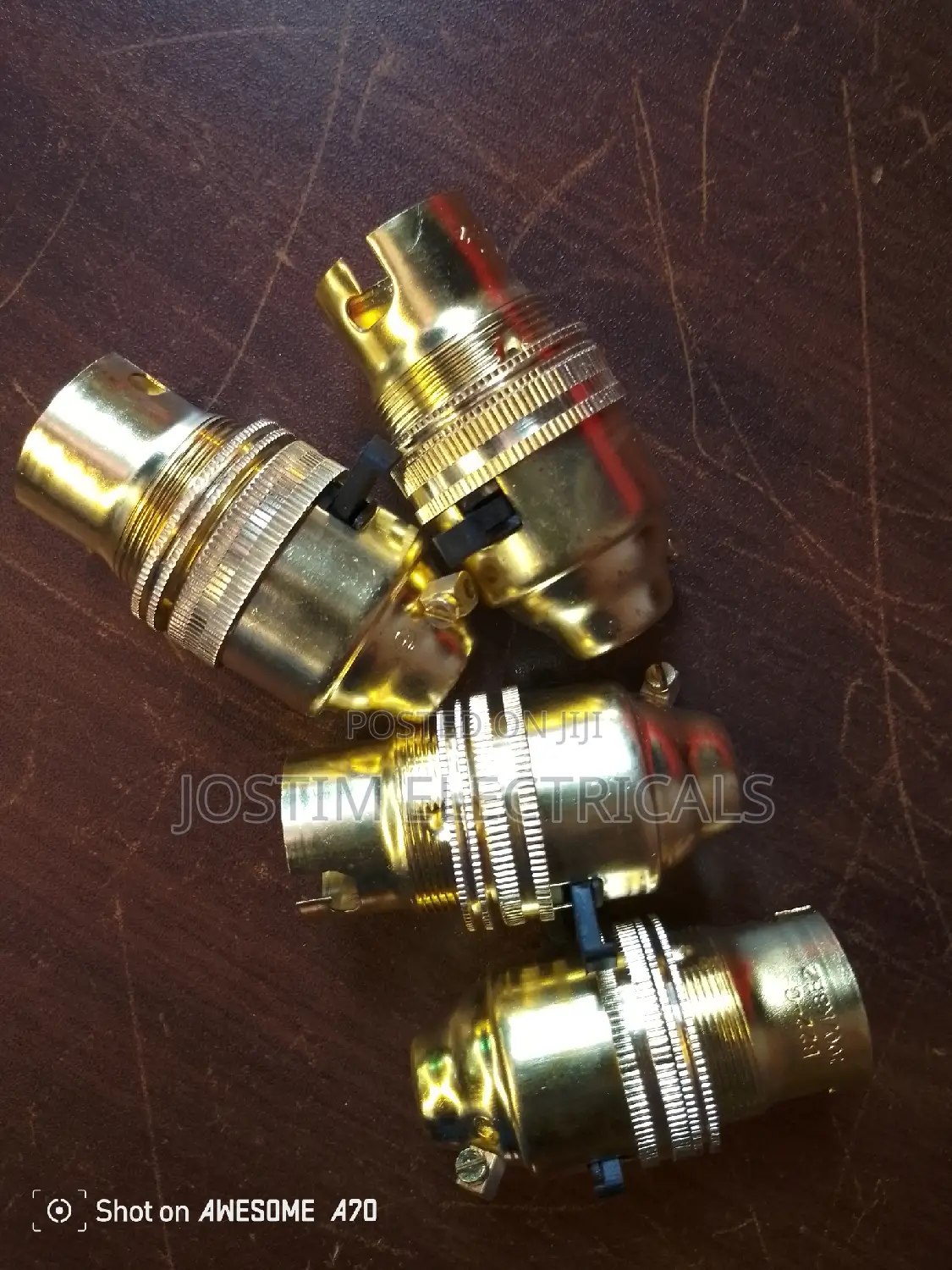 Brass Lamp Holders