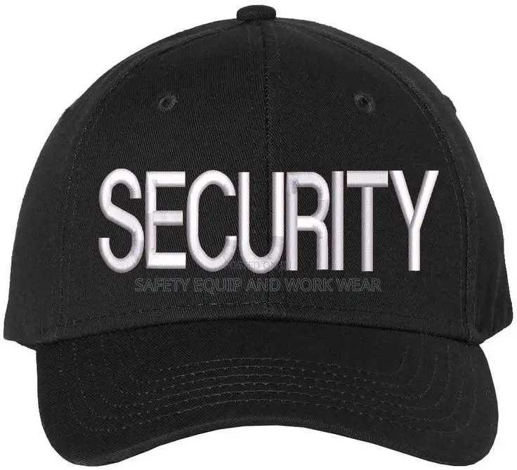 Security Guard Cap With Adjustable Size
