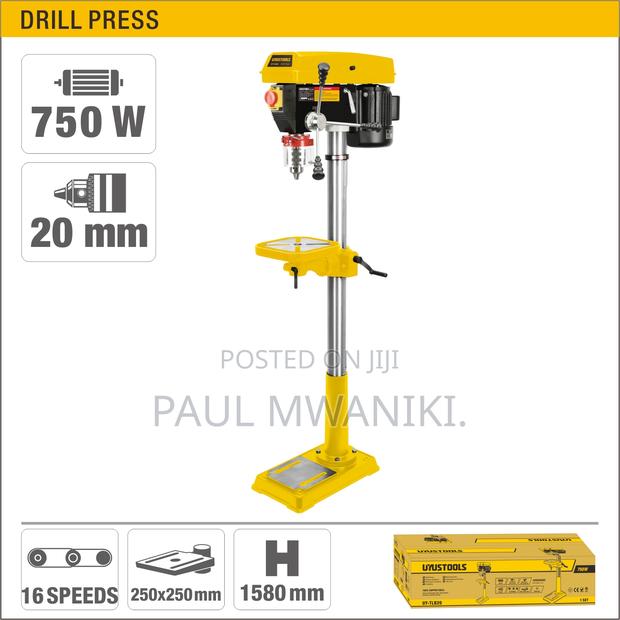INDUSTRIAL DRILL PRESS - 20 MM - 750 Watts - main view
