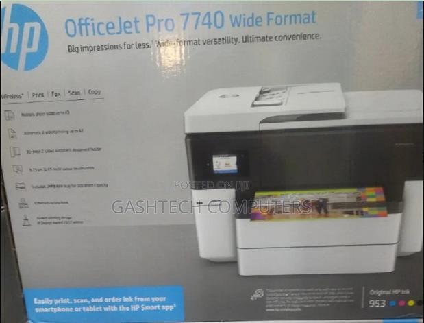 Hp Officejet Pro 7740 Wide Format Printer - main view