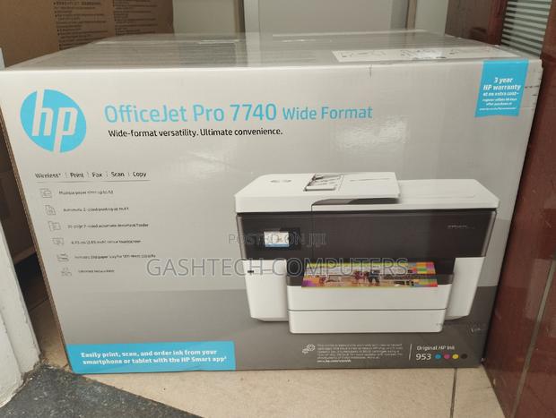 Hp 7740 A3 Printer !! Hp 7740 A3 Printer !! Hp 7740 Printer - main view