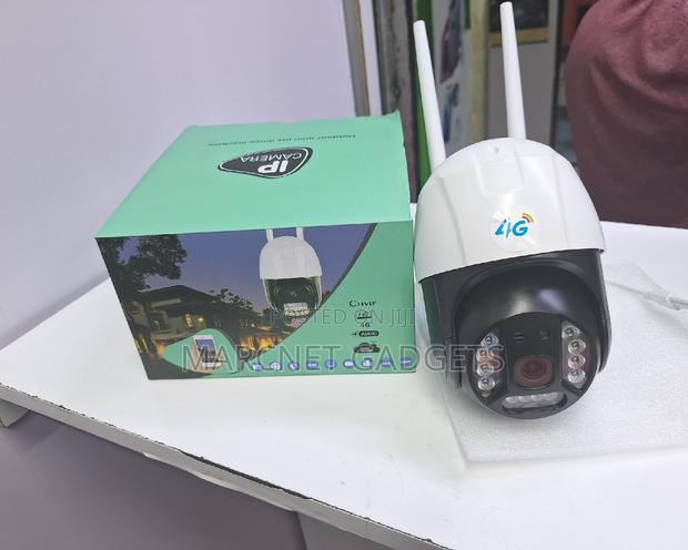4G Outdoor PTZ Camera With Motion Sense and 2 Way Audio