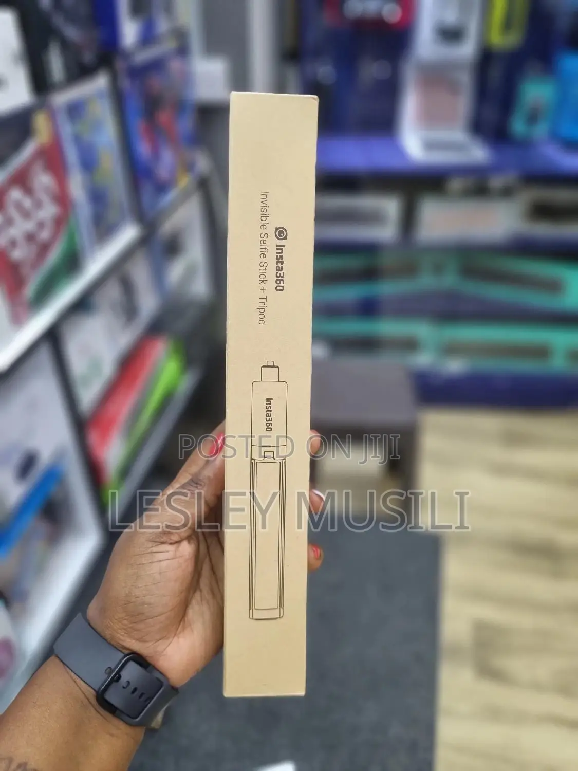 Insta360 2-in-1 Invisible Selfie Stick + Tripod,
