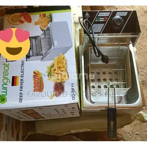 6 Litres Single Deep Fryer Ideal for Kitchens, Household