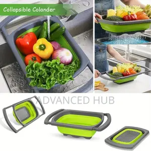 Collapsible Over Sink Basin Collander