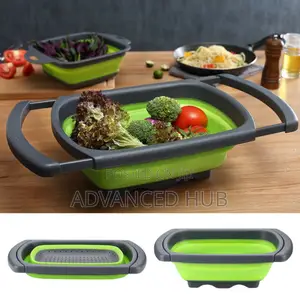 Collapsible Over Sink Basin Collander