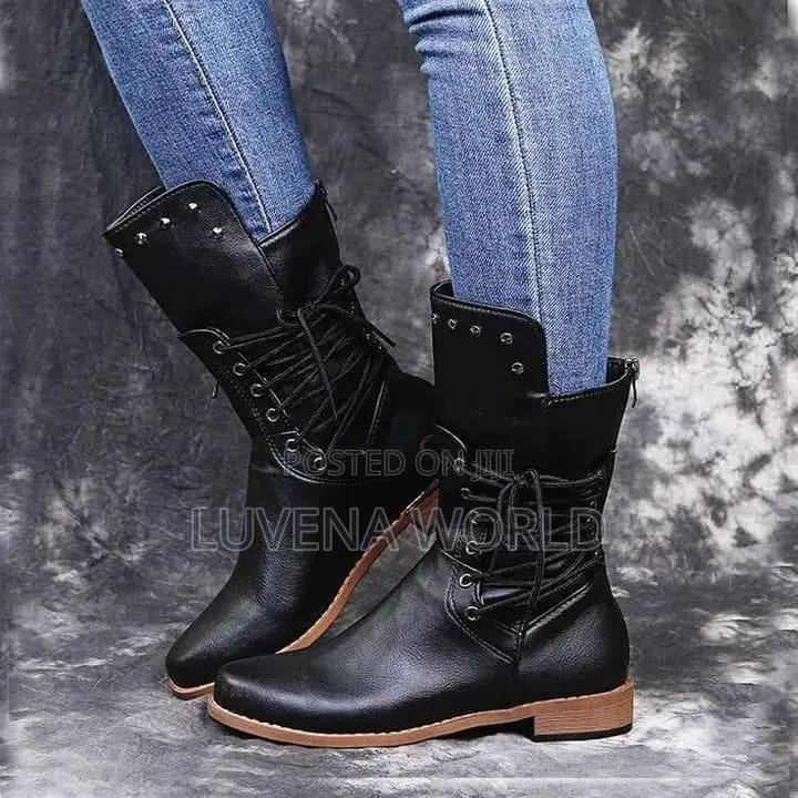 Mid Calf Boots