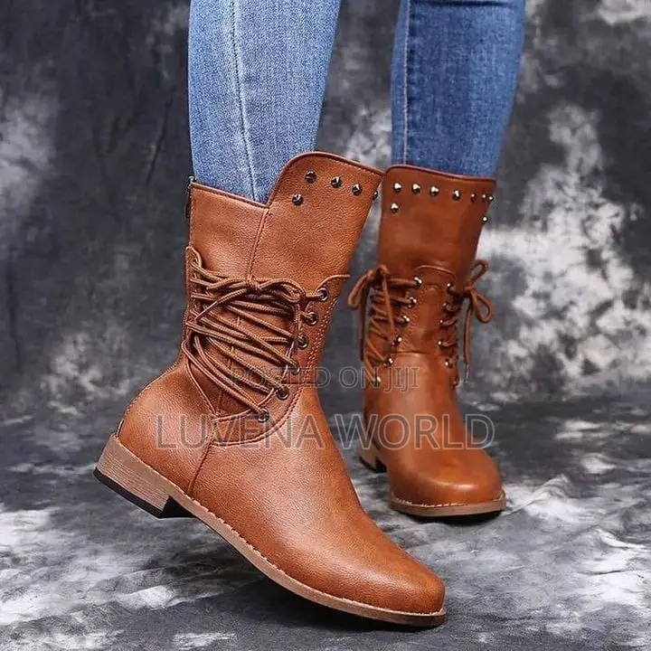 Mid Calf Boots