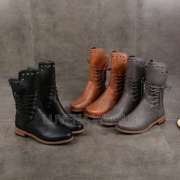 Mid Calf Boots