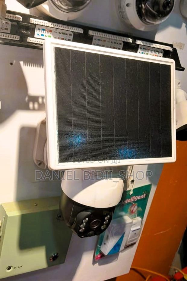Dc Solar Rotating CCTV Camera - main view