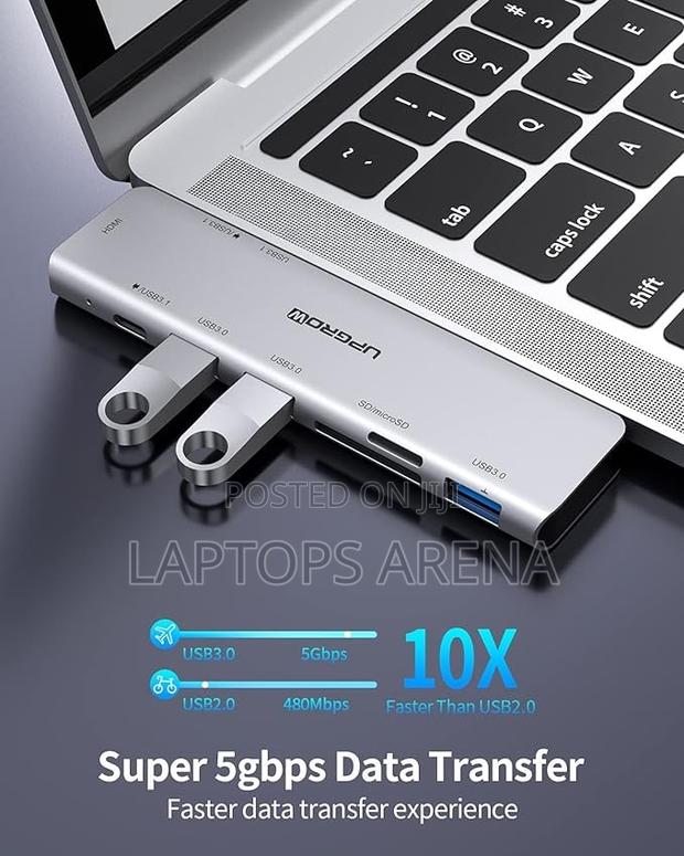 Upgrow 7 in 2 Usb C Hub - thumbnail 2