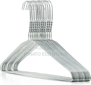 10 Piece Stainless Steel Clothes Hangers