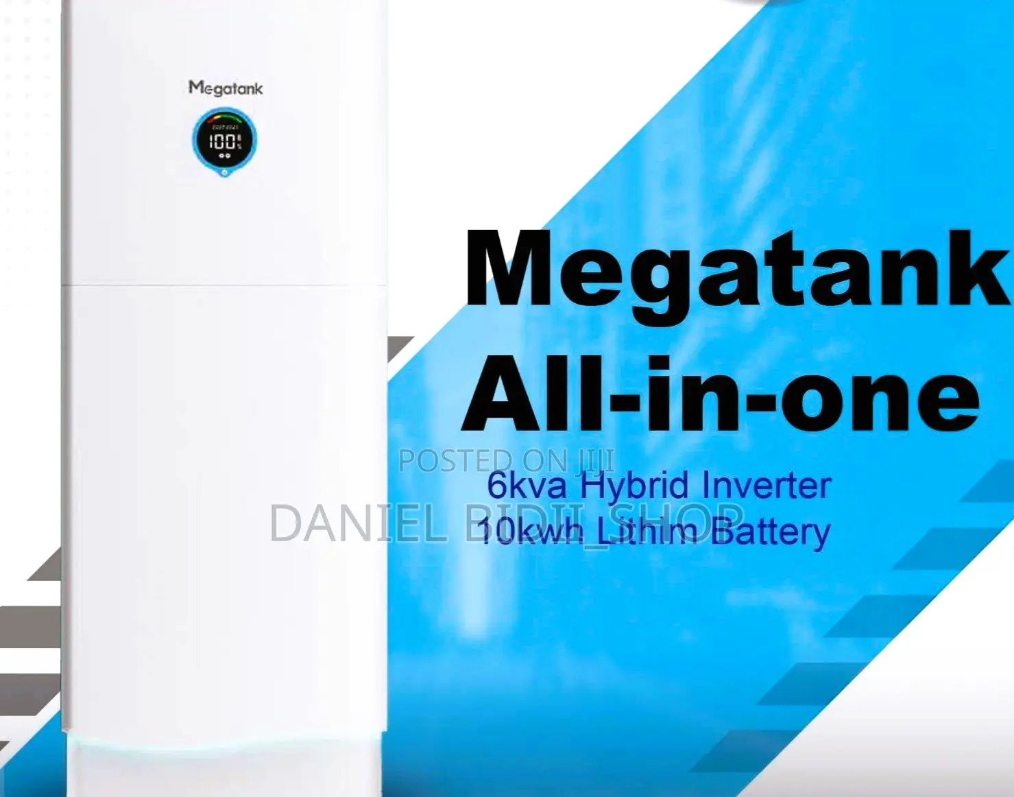 Combined 6kva Hybrid Inverter Plus 10kw Lithium Battery