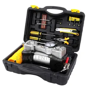 Double Cylinder Air Compressor Tool Set