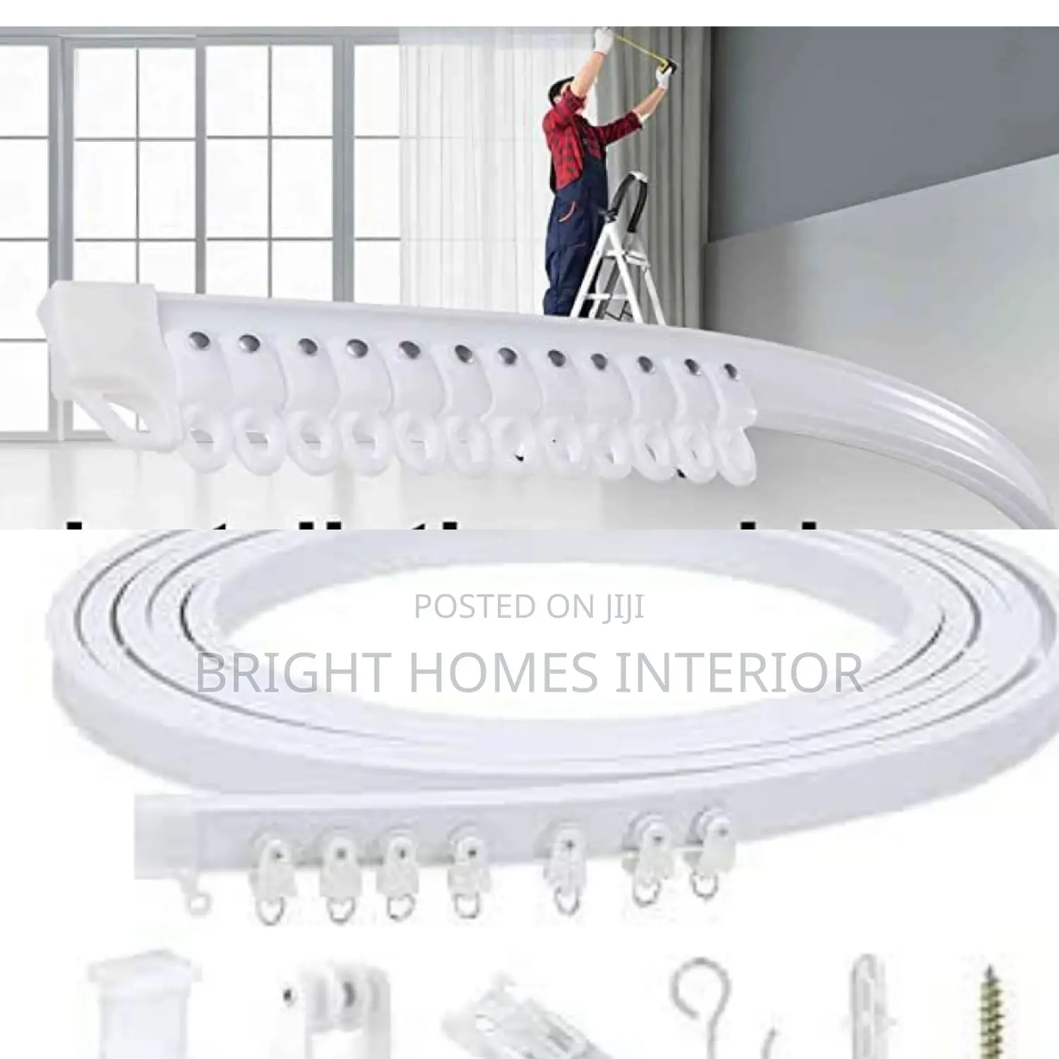 Bendable Curtain Rails Hospital Rails Mosquito Net Rails