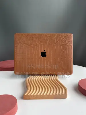 Crocodile Print Mocha Hard Case Cover for Macbook Air 13 Mac