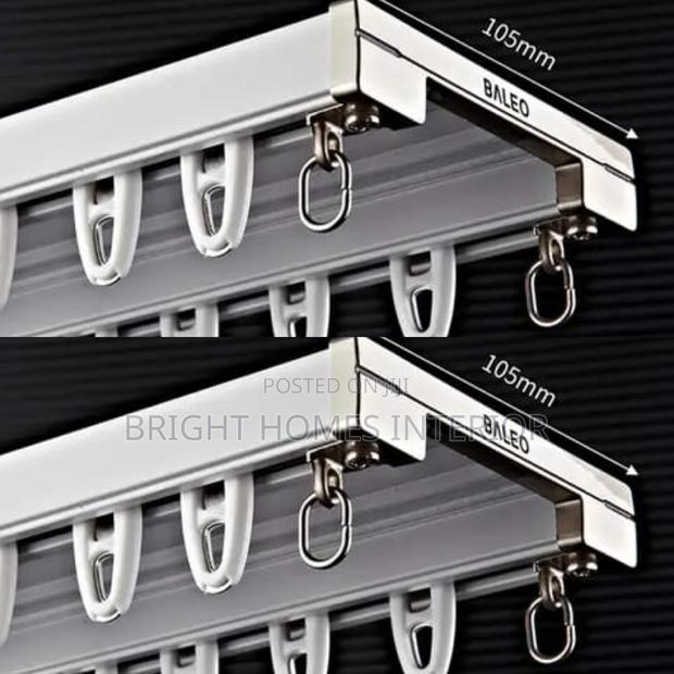 Double Curtain Rails Double Curtain Rails Curtain Rails - main view