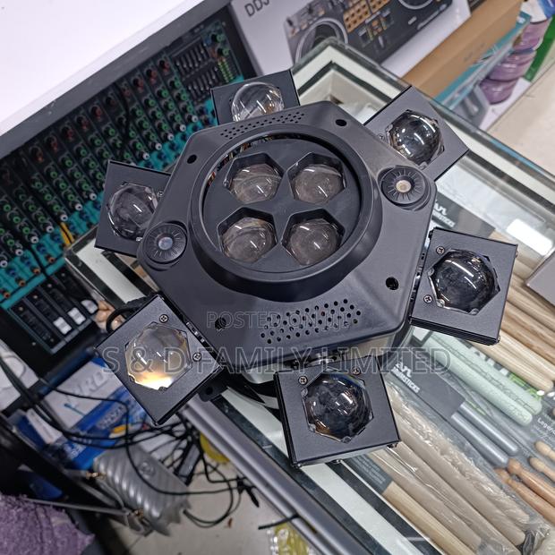 6 Arm Bee Moving Head Beam Light Party Light - thumbnail 2