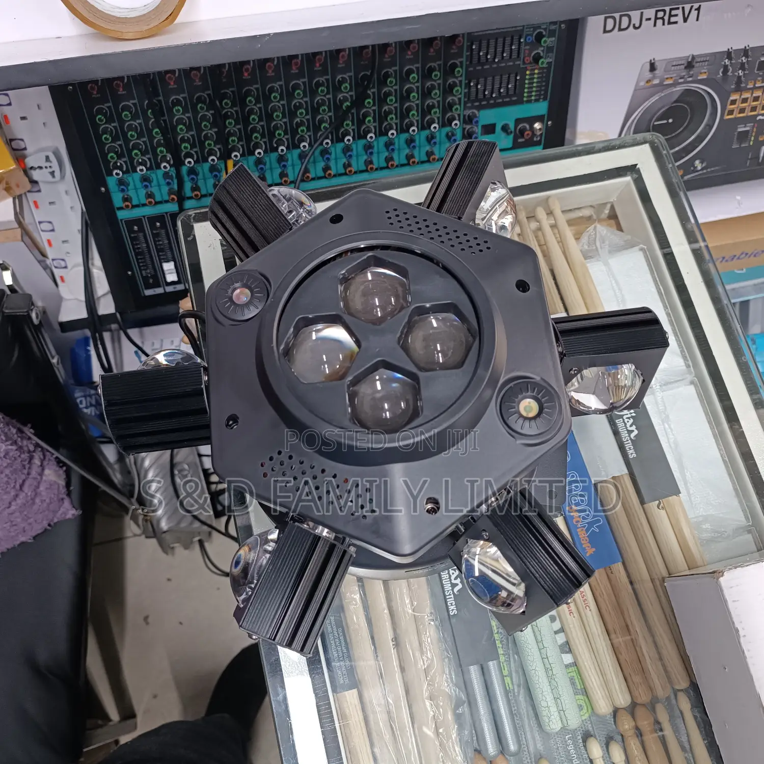 6 Arm Bee Moving Head Beam Light Party Light