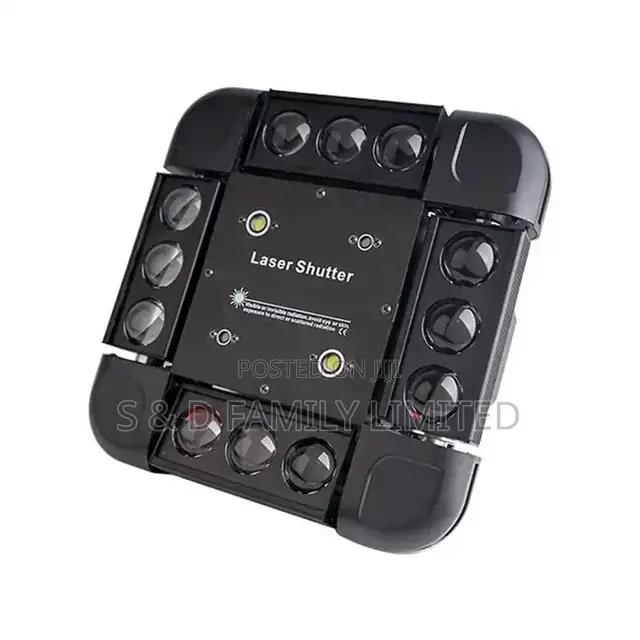 Laser Shutter LED Disco Light