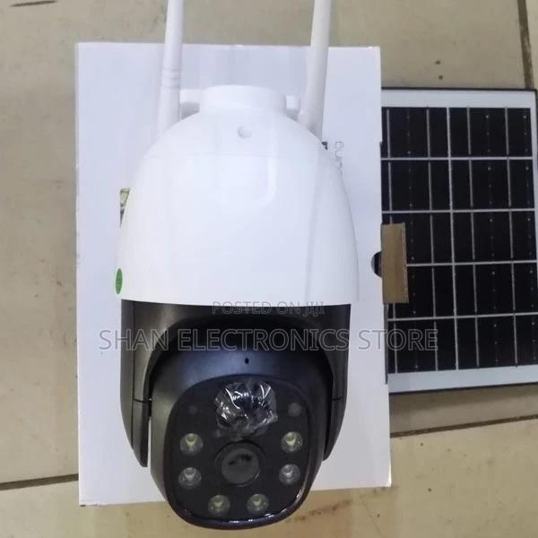 Solar PTZ CCTV Smart Camera With 4g Sim Card_solar PTZ CCTV - main view