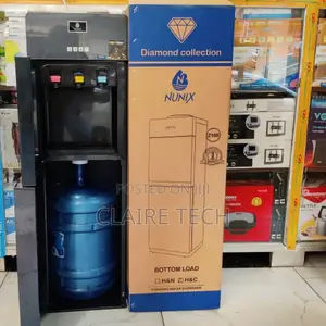 Dark Silver Z188C 3 Taps Bottom Load Nunix Water Dispenser