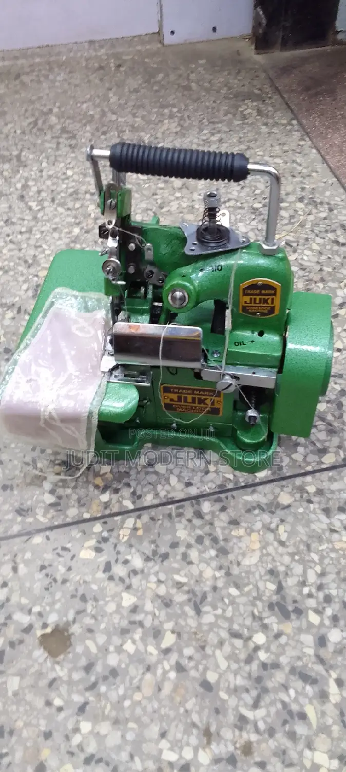 Green Juki Overlock Machine