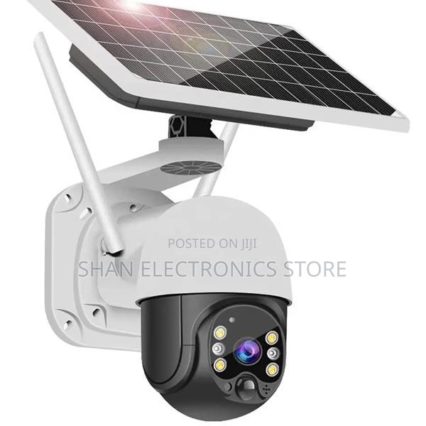 4g Wireless Solar-Powered Security-Camera Outdoor 4g Camera/