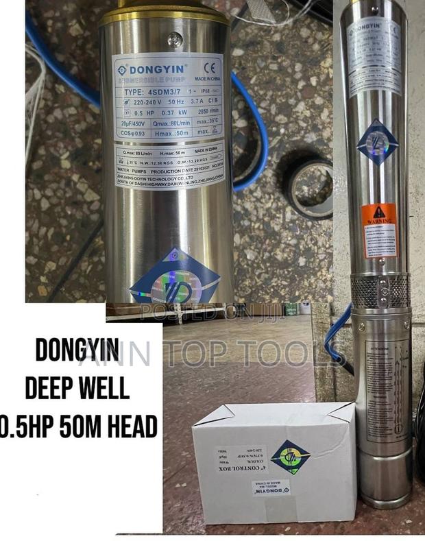 Dongyin Deep Well 0.5hp 50m Head