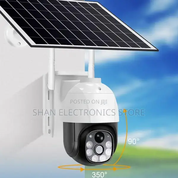 Solar Camera 3mp 1080p 2-Way Audio Solar Security Camera 4g