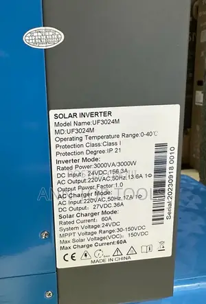 Goldenmax Hybrid Inverter 3kva 24v