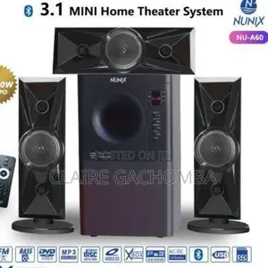3.1CH Nunix NU-A60 Xbass Home Theater System