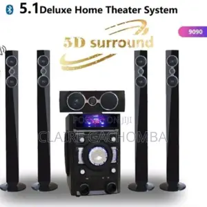 Nunix 5.1 CH Deluxe Home Theater System NU-9090A 