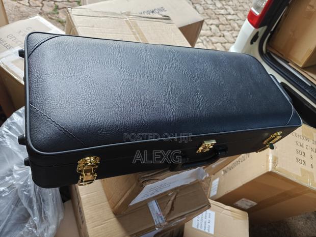 Leather Alto Sax Case - main view