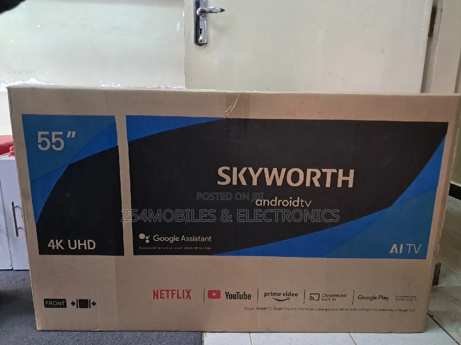 Skyworth 55 Inch 55g3a Uhd Android Smart Tv - Playstore
