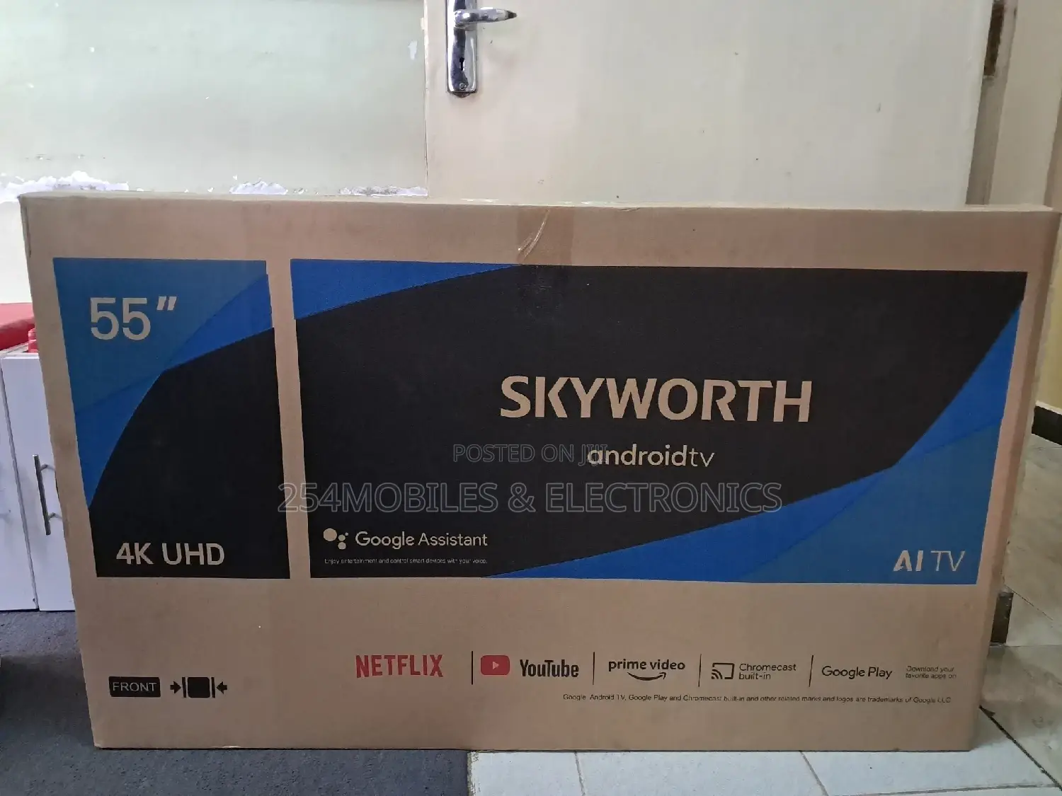 Skyworth 55 Inch 55g3a Uhd Android Smart Tv - Playstore