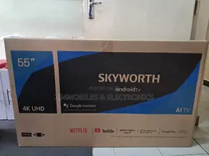 Skyworth 55 Inch 55g3a Uhd Android Smart Tv - Playstore