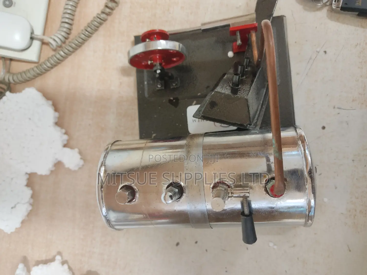 Model Steam Engine for Physics Education
