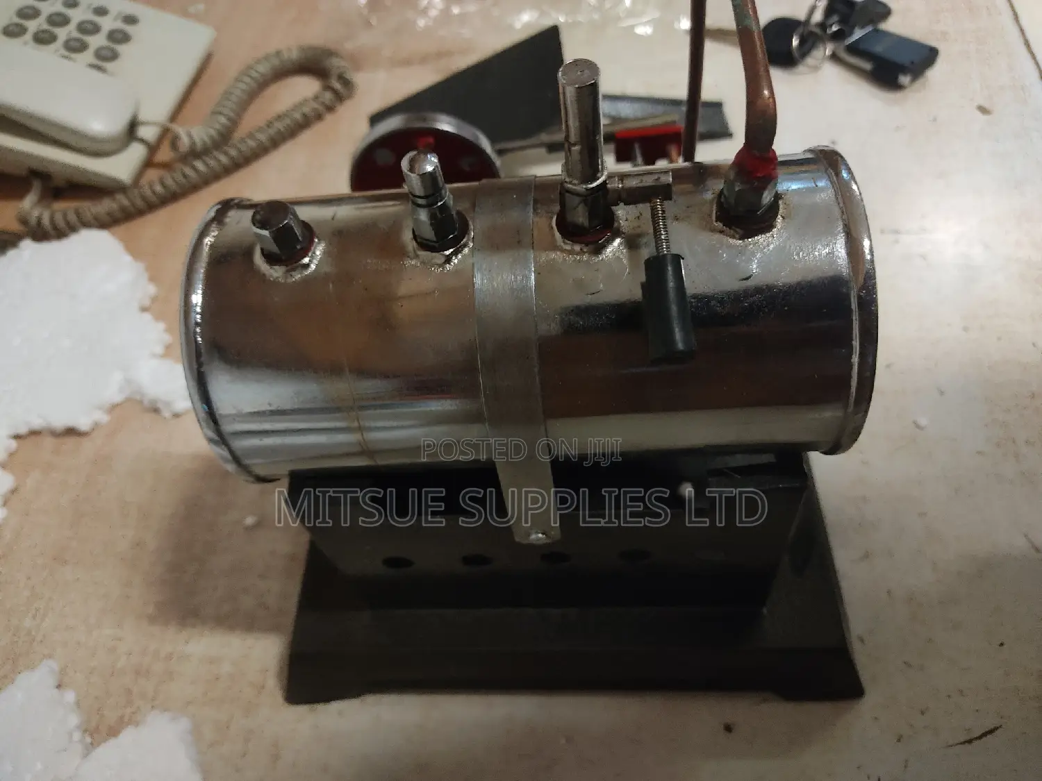 Model Steam Engine for Physics Education